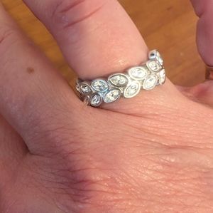 Touchstone Crystal Olympia ring